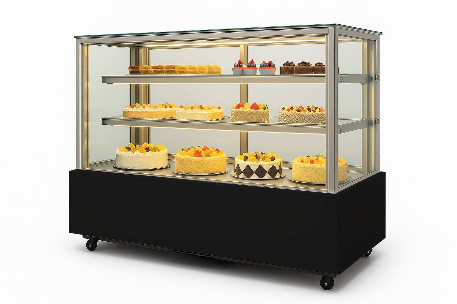 Вітрина кондитерська HURAKAN HKN-LPD150SB
